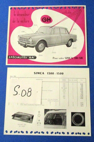 Simca 1300 1500 - , /