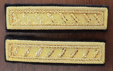 Attentes veste Officier Supérieur brodé or FRANCE cannetille ORIGINAL NEUF 2