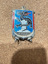 Insigne en argent Indochine,  LEGION,TDM, Coloniale, Cavalerie  AIR TIRAILLEURS