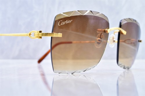 Cartier rimless sunglasses - cartier,