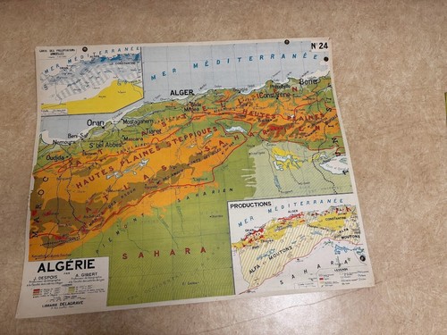 Carte scolaire delagrave - carte,