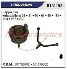 Bouchon D'Huile HUSQVARNA Tronçonneuse 36 41 50 51 55 154 254 257 262 R151153
