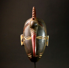 Masque Africa Guro fait main