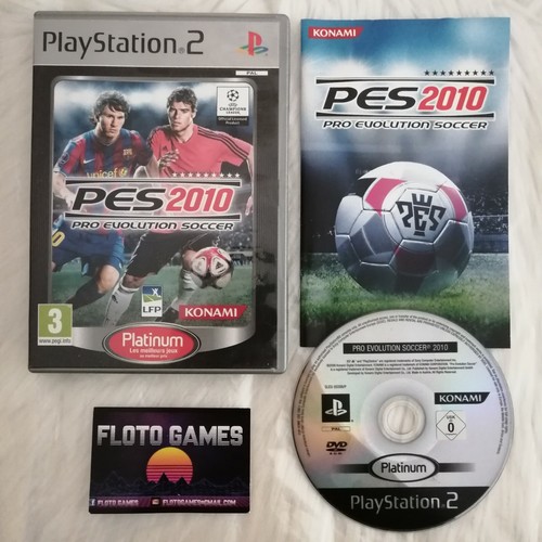 Jeu pes 2010 plat - pour, ps2