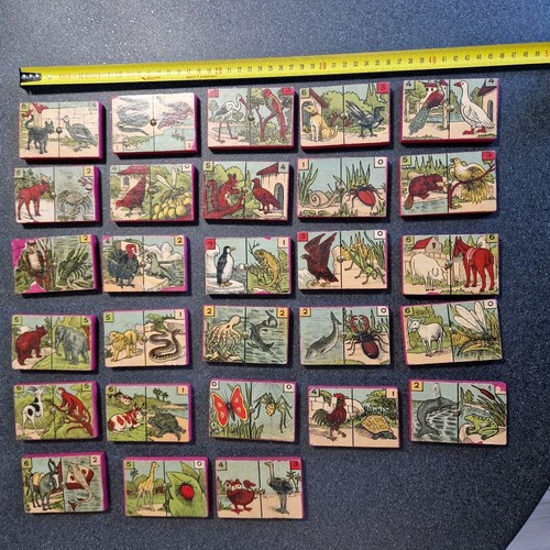 Jeu 1920 dominos zoologiques - jeu,