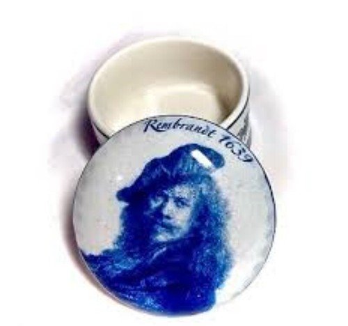 Rembrandt 1639 delfts trinket - rembrandt,