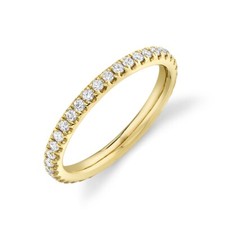 14K or Jaune Diamant Bague