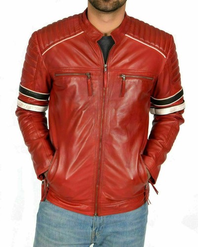 Veste cuir véritable pour - veste, en