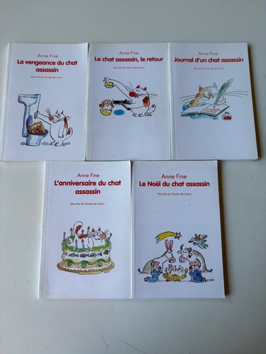 Lot livres série chat - livres,