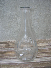 carafe pichet en verre moulé bar cafe pastis anis aniska le roi des anis