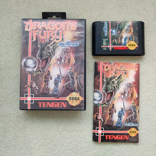 Jeu dragon fury pour sega - dragon's,