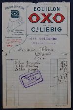 Facture Bouillon OXO Liebig GOIRAND DRAGUIGNAN no KUB Billhead 4