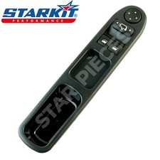Platine commande bouton lève-vitre AVG conducteur PEUGEOT 307 01-08 6554E4