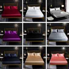 3pcs / Set Faux Satin Drap de