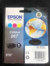 Original Epson 267 - Colour - T2670 T267 267  Workforce WF 100 W  - Neuf.