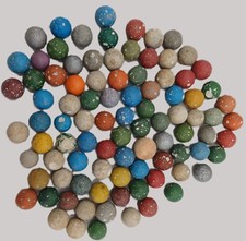 Lot 90 billes anciennes en