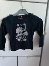 TISSAIA t;shirt noir sequins