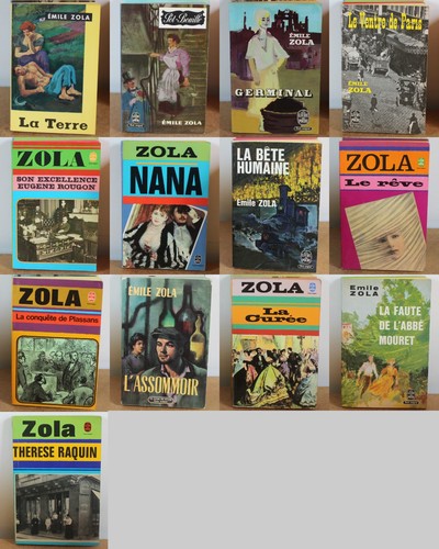 Lot émile zola - de, 1966/70