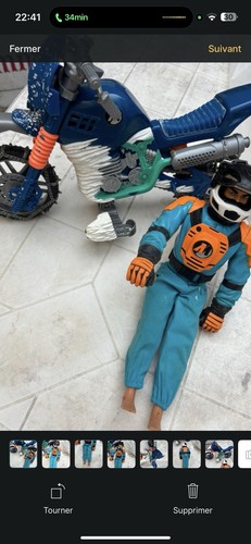 Action man hasbro avec moto - hasbro,