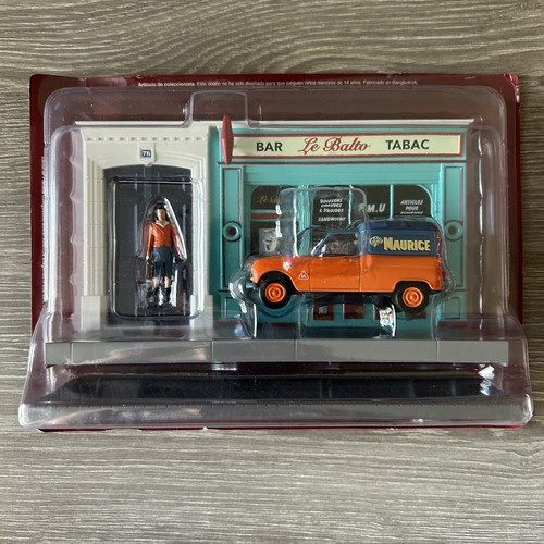 Diorama altaya renault 4l - 1/43,