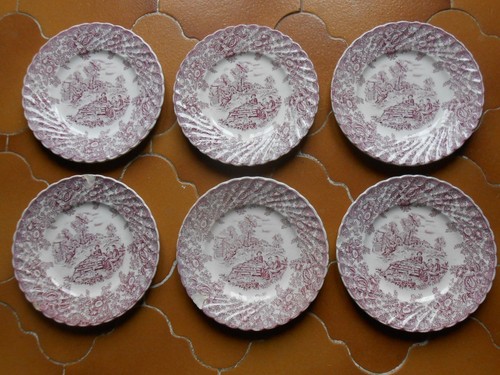 Assiettes dessert - 6,