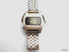 ELVIA/ZRC-MONTRE SUISSE MECANIQUE HEURES SAUTANTES-VINTAGE JUMP HOUR SWISS WATCH