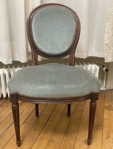 Chaise médaillon louis xvi - louis,