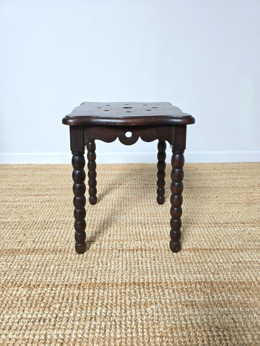Tabouret ancien bois - tabouret,