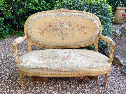 Canapé marquise louis - marquise,