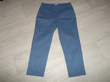 Pantacourt  ANTONELLE bleu acier taille 36 NEUF