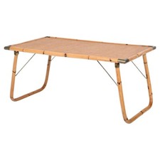 Table Bambou Et Osier Pliante