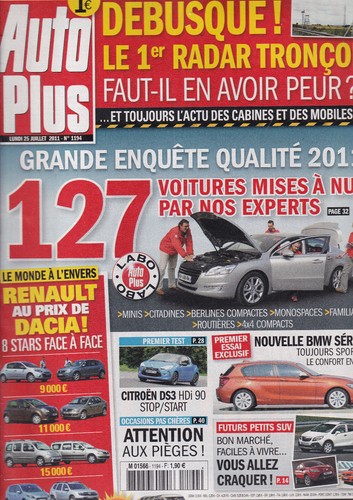 Auto plus 1194 dacia ds3 - /,