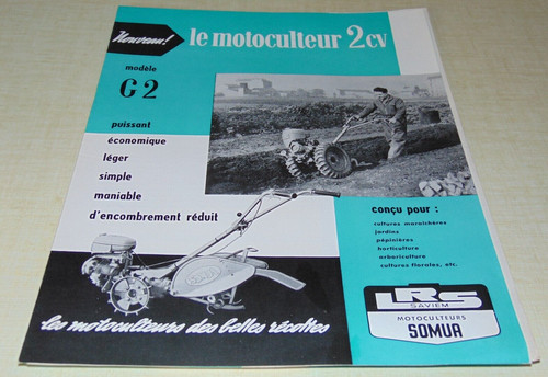 Prospectus motoculteur somua - prospectus,