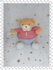 ③ - Doudou Ours Boule Bleu