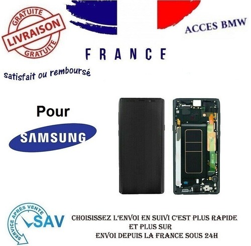 Original ecran lcd noir - lcd, &