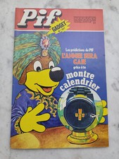 Pif Gadget 407 montre calendrier Vaillant sans gadget jeux non fait