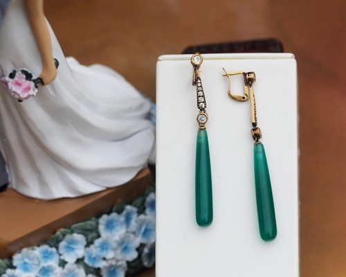 Boucles oreilles dormeuse - boucles, d'oreilles
