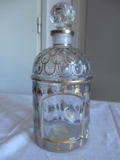 FLACON DE PARFUM DE COLLECTION ABEILLES DORÉES 500ml PARFAIT ÉTAT 19cm hauteur