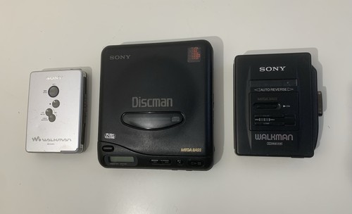 Sony lot walkman discman - sony,