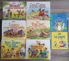 Lot de 8 livres Winnie Ourson