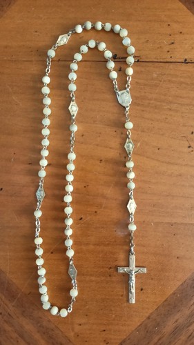 Ancien chapelet argent et - ancien,