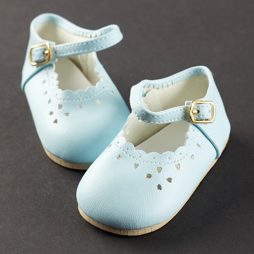 Chaussure bleu 98mm - 98mm, poupée