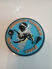 écusson sapeurs pompiers Sécurité Civile Plongeur Démineur Corse