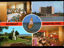 UDVOZLET KESZTHELYROL / KESZTHELY (HONGRIE) HOTEL HELIKON en 1985