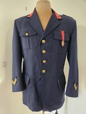 RARE ANCIENNE VESTE DE SORTIE POMPIER PORTUGAIS - COMPLETE -