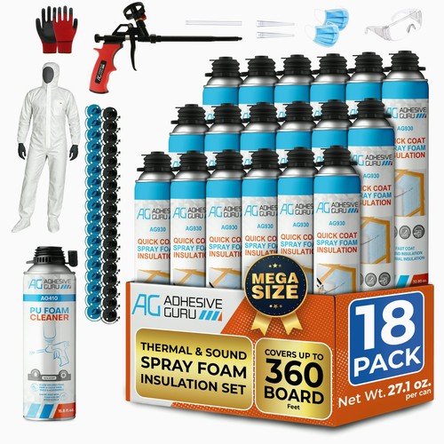 Spray foam insulation kit - spray,