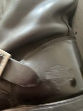 Harley davidson black leather - black,