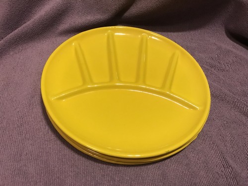 Yellow metal plates made - metal, in