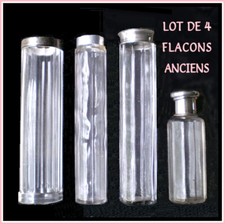 LOT DE 4 FLACONS PARFUM