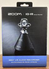ZOOM Handy Recorder VR Spatial Audio 360º Sound Recording Microphone ASMR H3-VR